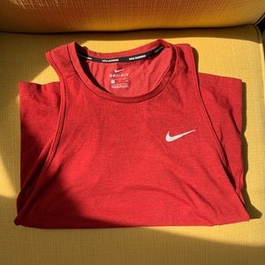 Nike Red Running Tank